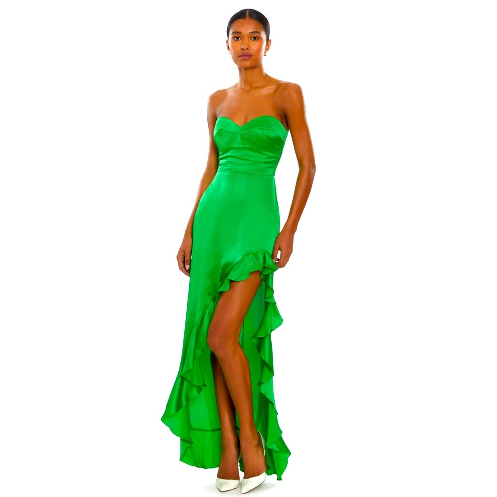Amanda Uprichard Amalia Silk Gown